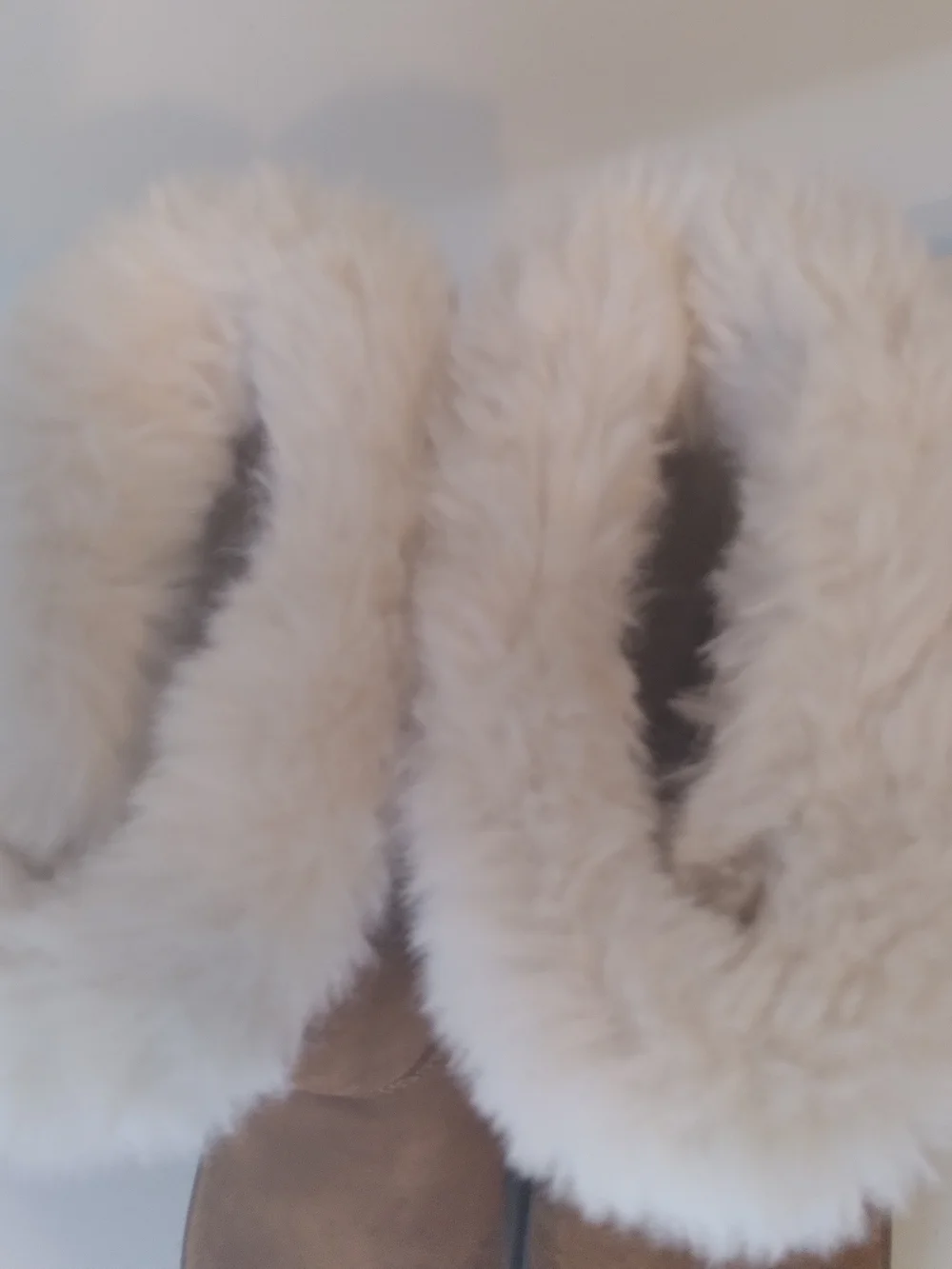 SO Girls Fuzzy Faux Gur-Lined Suede Winter Boots - Chestnut